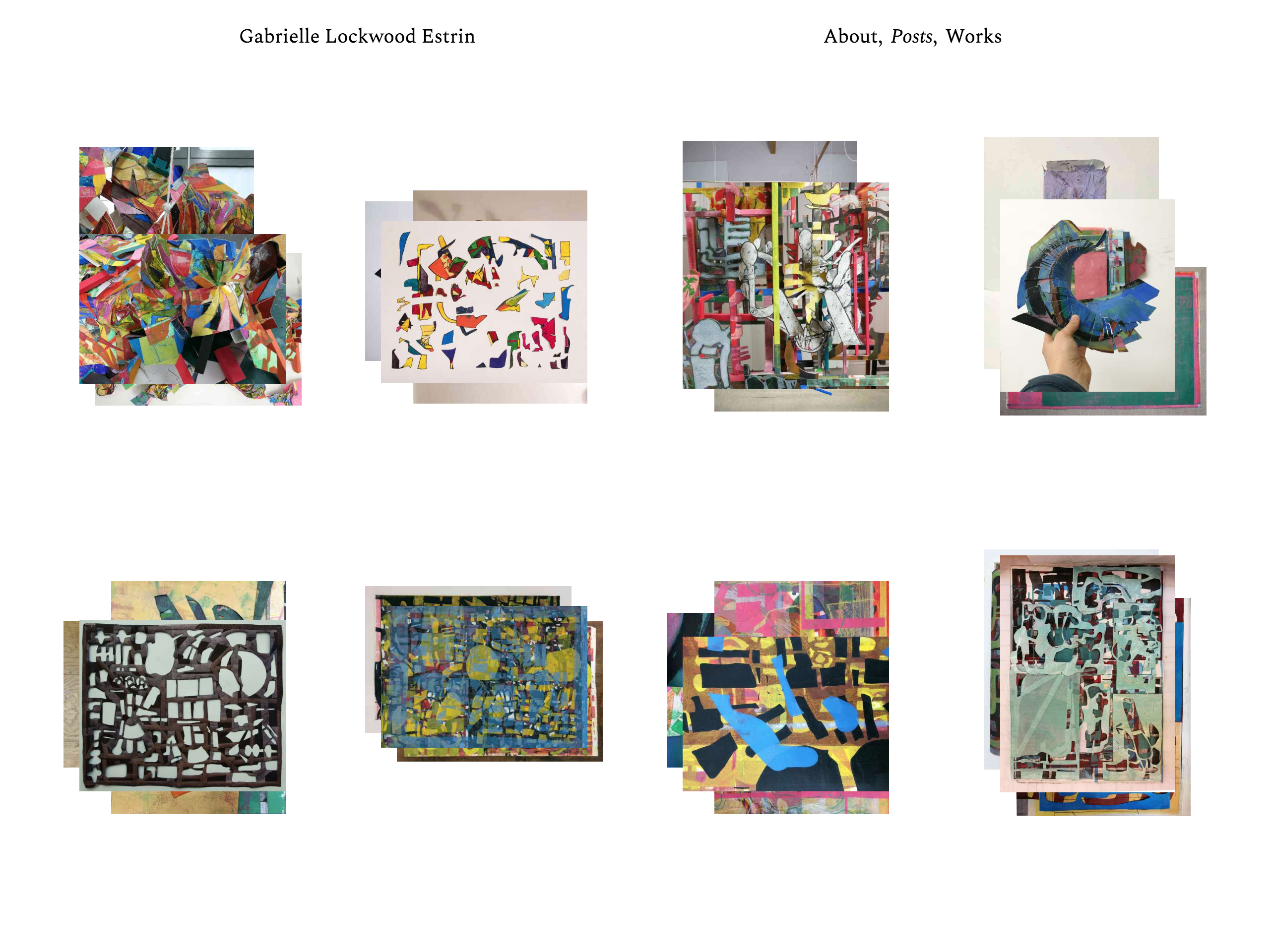 Posts page